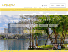 Tablet Screenshot of lemontreerealty.com